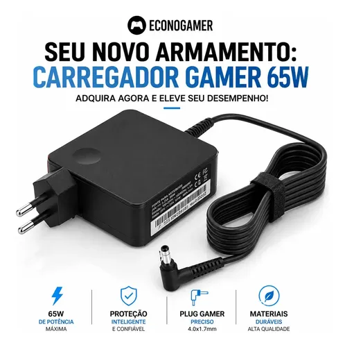 Fonte Carregador Notebook Compatível com Lenovo Ideapad S145 15api 81v70004br 33