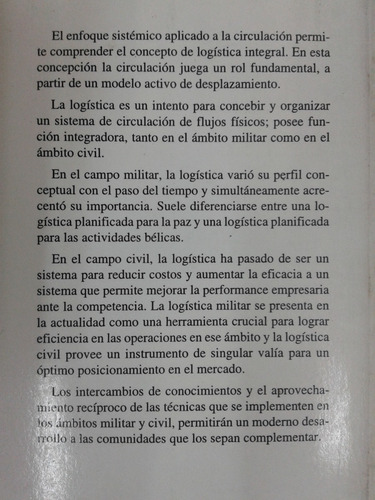 Imagen 2 de 6 de Logistica Militar Y Civil * Roberto Bloch *
