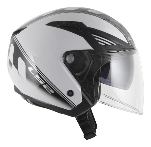 Capacete Ls2 Storm Kpa Com Viseira Solar Lançamento