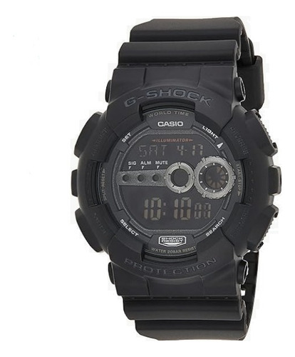 Reloj Deportivo Digital Casio G-shock Gd100-1bcr Extra Larga