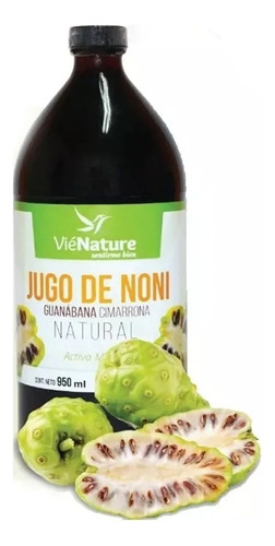 Jugo De Noni Totalmente Puro Natural Y Saludable Guanabana