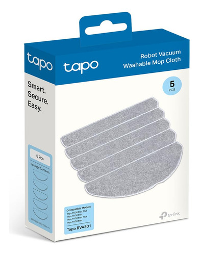 Reemplazo De Paño De Trapeador Lavable Viene Con 5 Paños De