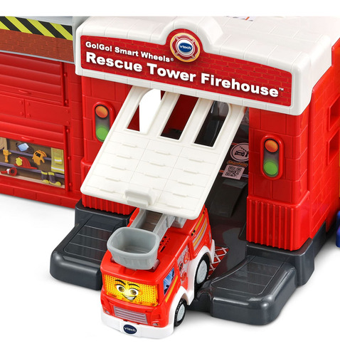 Brinque Vtech Go! Vá! Corpo De Bombeiros Da Torre De Resgate