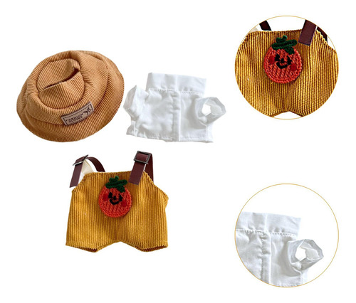 Conjunto De Vestimenta Para Muñecas Conjunto Amarillo