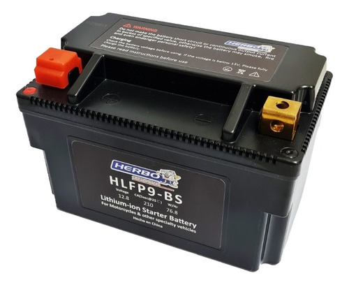 Bateria Litio 12,8v Hlfp9-b Ytx7a-bs Kymco Agility 125 Herbo