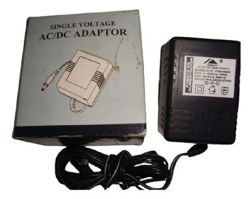 Adaptador- Fuente De Alimentacion  12 Volt Ac  450 Ma