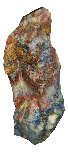 Cuarzo Pietersita Multicolor Opaca 4.5x1.8cm. 14g.