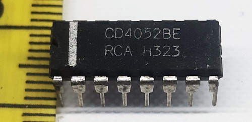 Cd4052be Multiplexores / Demultiplexores Analógicos 2 Piezas