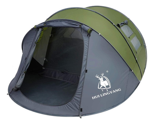 Hui Lingyang 6 Personas Easy Pop Up Up Up Up, 12.5 X 8.5 X
