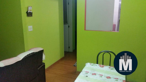 Imagem 5 de 10 de Apartamento 2 Quartos À Venda Com Sacada E 1 Vaga - Carapicuíba, São Paulo - Cmi253