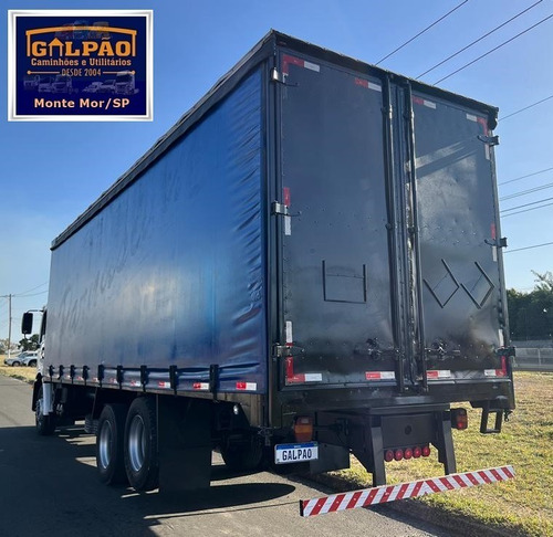 Imagem 8 de 15 de Vw 24.250 (2009) Truck 6x2 Sider