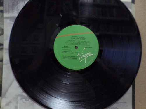 Lp Simple Minds - Once Upon A Time C/encarte Ex