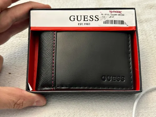 Billetera Hombre Guess 31g0220089 Original