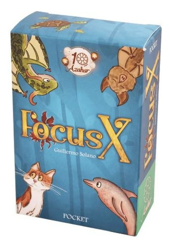 Juego De Mesa Focus X Familiar Rapidez Mental Niños Adultos 