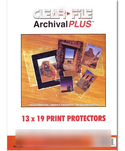 Archival Plus Bolsa Impresion 13 19 Pkg 10