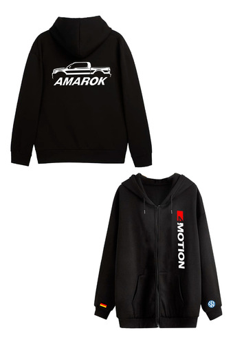 Campera Amarok 2  Algodon Frisado Unisex