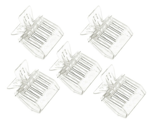 5 Pcs Plastic Queen Bee Collector Clip Cage Catching .