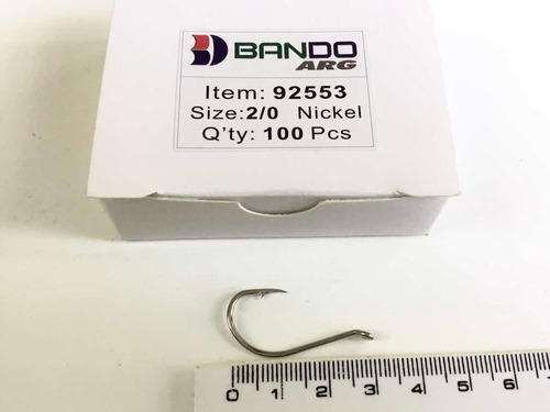 Anzuelos Bando Serie 92553 #2/0 X 100 Unidades Boga - Carpa