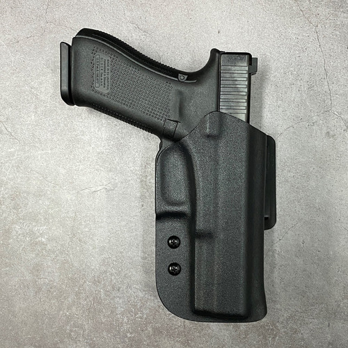Coldre Kydex Glock G22 Geração 5 Gen5 Externo Ostensivo Owb Cor Preto Orientação Da Mão Destro