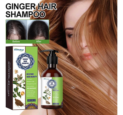 - Shampoo Vegetal Jengibre Para Cabelos Antigos