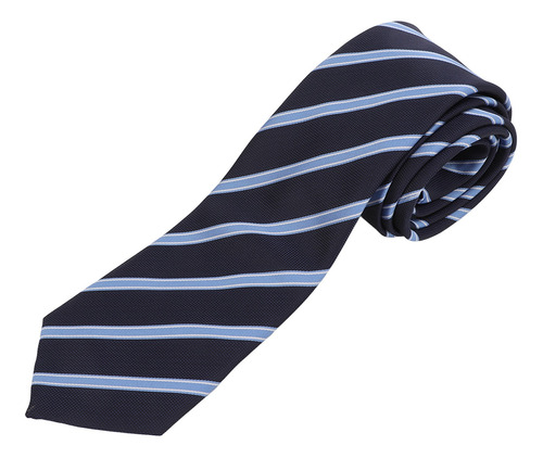 Corbata A Rayas Corbatas Para Hombre Clásico Azul Casual Bus