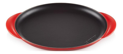 Grelha Lisa Oval Tradition 31 Cm Vermelho Le Creuset