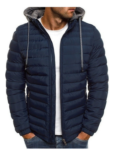 Gift Men's Jacket In Pure Cotton With Hood