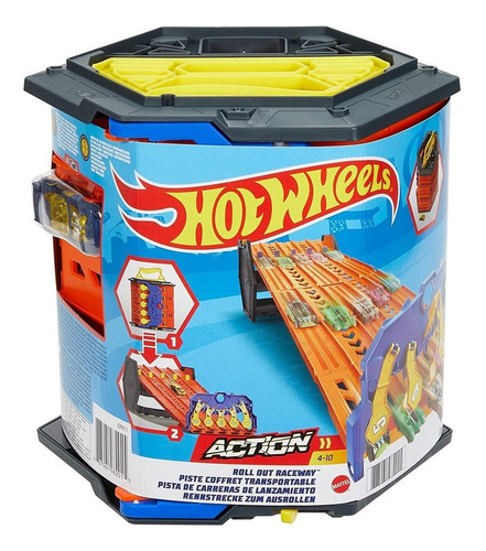 Imagem 6 de 10 de Hot Wheels Pista Action Extrema Portátil - Mattel - Gyx11