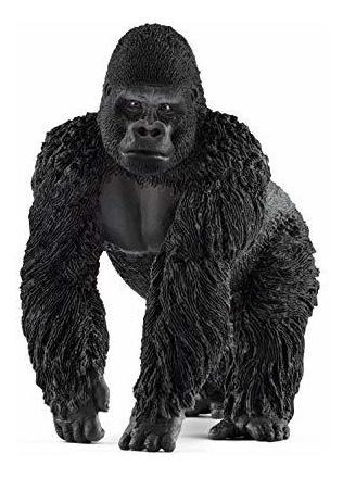 Schleich Norteamérica Gorila, Figura Masculina De Juguete.