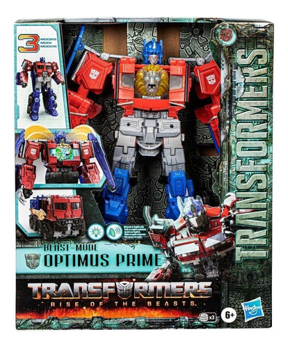 Figura De Accion Optimus Prime Transformers: Rise Of The