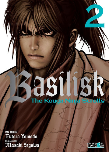 Basilisk The Kouga Ninja Scrolls Manga Tomo 2 Ivrea Lelab