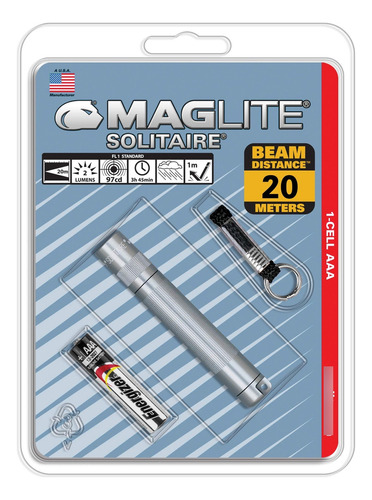 Maglite Solitaire Linterna Incandescente, Usa 1 Pila Aaa, Se