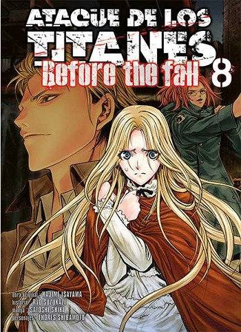 Manga Ataque De Los Titanes - Before The Fall N°8, Panini
