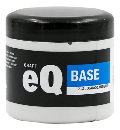 Base Acrílica Eqarte 200ml 213 Blanco Antiguo