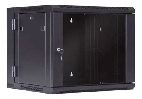 Zkteco - Gabinete De Pared Metalico 9ru - Rack 19 Redes Cctv