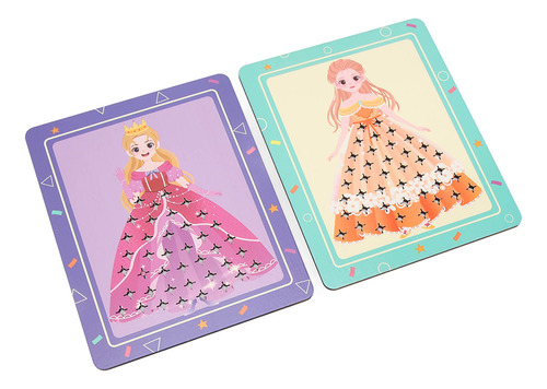 Juego De Juguetes Poking Princess Para Vestir, Kit De Manual