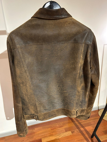 Chamarra Dancassab De Piel Para Hombre (Usado)