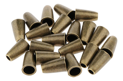 Cierre De Cordón Con Tapa Desmontable Bronce