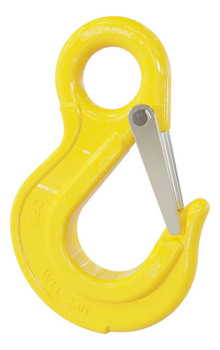 02 Un. Gancho Com Olhal Grau 8 10mm 3,15ton En1677-1