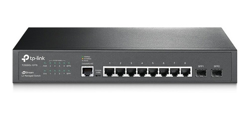 Imagen 2 de 7 de Switch Tp Link Sg3210 Administrable 8 Puertos Gigabit L2 Sfp