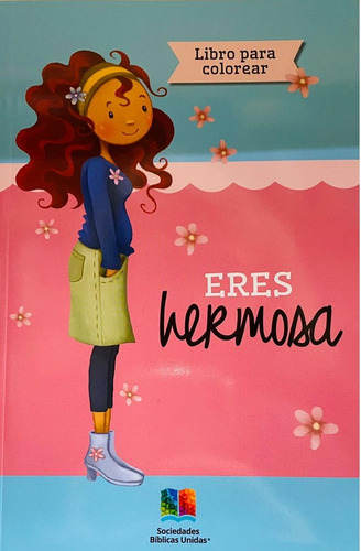 Libro Diario Eres Hermosa Colorear Para Niñas