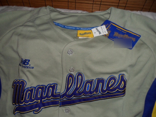 Imagen 2 de 6 de Camisa Deportiva Navegantes Del Magallanes Gris. Original.