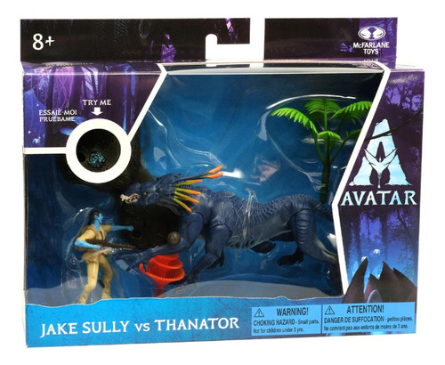 Avatar Jake Sully Vs Thanator Set De Muñecos Mcfarlane