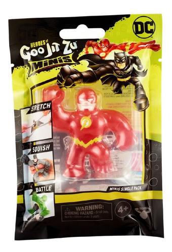 Juguete Goo Jit Zu Minis Dc Comics Flash Flexor
