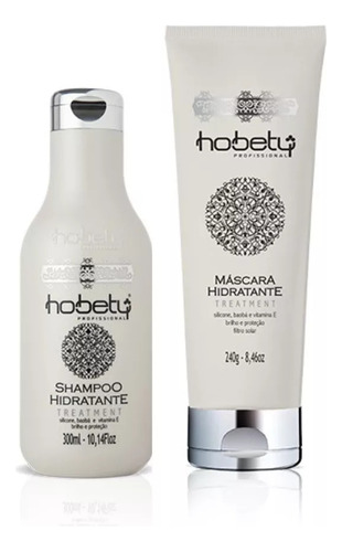 Kit Hidratante Hobety Shampoo 300ml+máscara 240g