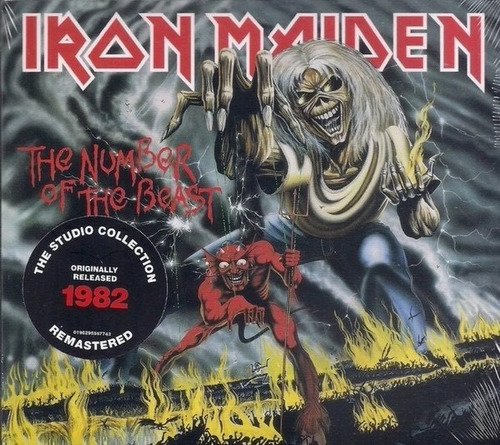 Cd Iron Maiden The Number Of The Beast Nuevo Sellado