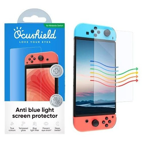 Filtro De Luz Azul Ocushield Para Nintendo Siwtch Lite