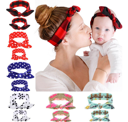 Bodermincer Juego De 6 Diademas De 6 Colores Para Mamá Y Yo,