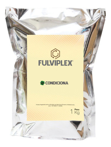 Fulviplex - Fertilizante Orgânico Ácidos Fúlvicos - 1kg