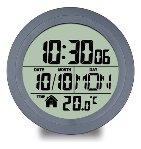 Reloj De Pared Con Detector De Temperatura Doméstico, Sin Su